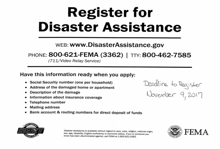 FEMA Assistance for Hurricane Irma | City of Fruitland Park Florida