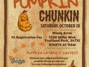 Pumpkin Chunkin Contest Flyer