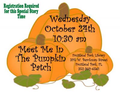 Meet me in the Pumpkin Patch