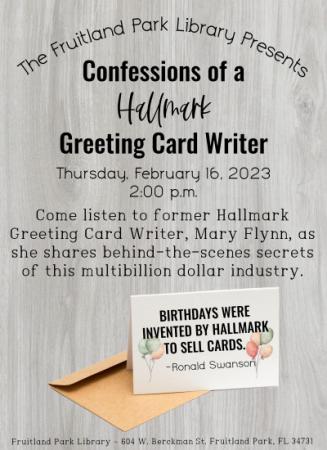 Confessions of a Hallmark Greeting Card Writer