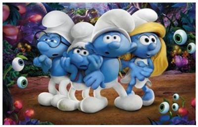 Back to School Movie Night "Smurfs"