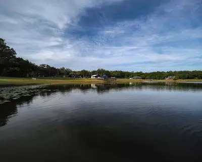 Lake at Veterans Memorial Complex