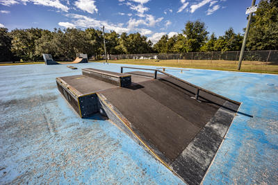 skate park ramp