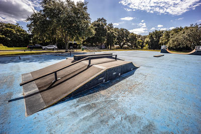 skate park ramp