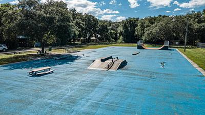 skate park ramp