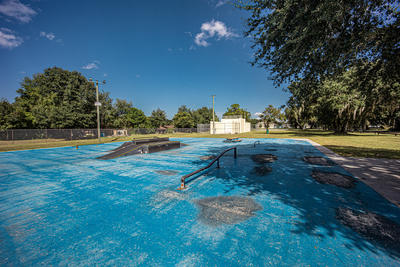 skate park ramp
