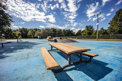 skate park ramp