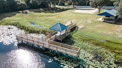 Vets park fishing pier