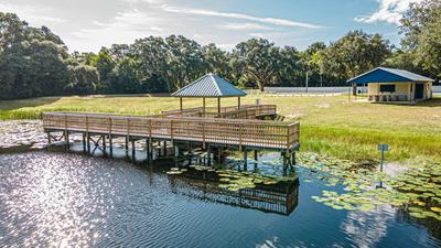 Vets park fishing pier