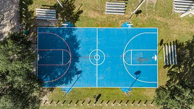 Vets Park basketball court