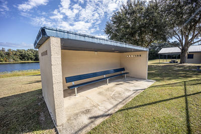 Vets park T-Ball dugout