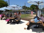 Outside picnic area